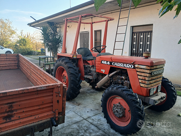 Trattore Carraro 48.4 con carrello e vangatrice