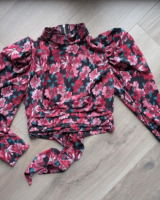 Camicetta/top elegante floreale Candida 
