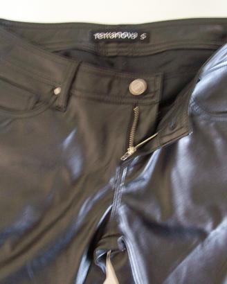 Pantaloni donna tipo pelle Terranova mis S Nuovi