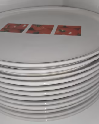 Piatti da pizza 12 pezzi