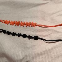 braccialetti in filo intrecciato