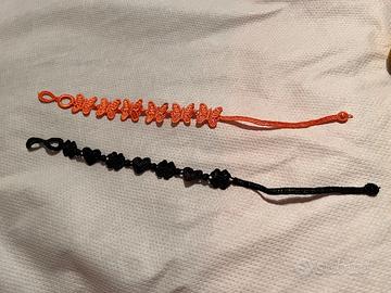 braccialetti in filo intrecciato