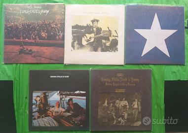 Neil Young e Crosby Stills e Nash vinile lp 33
