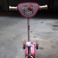 Monopattino hello kitty 3 ruote per bambina