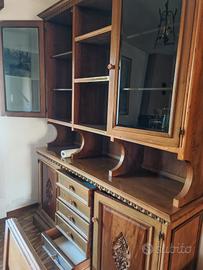 Mobile da Salotto in Legno massetto con ante 