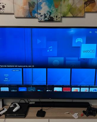 Tv LG 75” per pezzi di ricambio