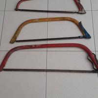 5 seghe ad archetto per legno 