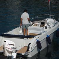 Barca modello saver open 6,50 con 150 envinrude