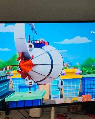 TV  55" Samsung  con led rovinati 
