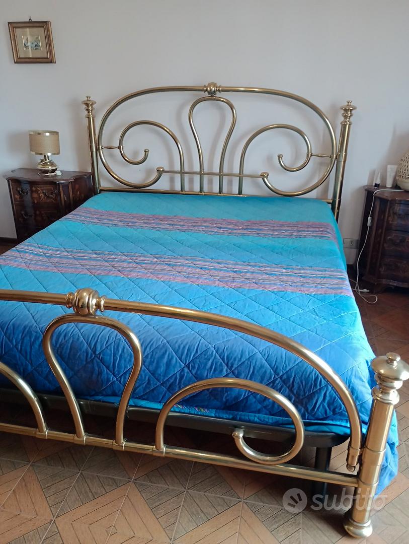 Letto In Ottone Usato Subito Letto Matrimoniale In Ottone Bagno
