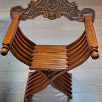 Sedia Savonarola anni 60 perfetta