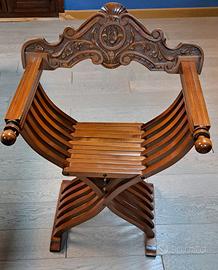 Sedia Savonarola anni 60 perfetta