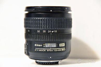 Obiettivo Nikon 18/70