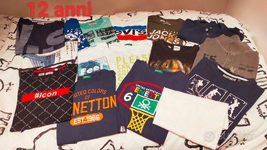 abbigliamento estivo bambino 12 anni