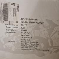 video 49" per gaming