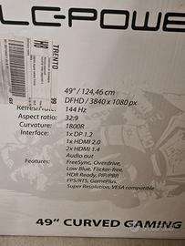 video 49" per gaming