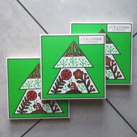 3 Scatole Pieghevoli Verdi L'Occitane