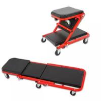 Lettino sottoauto 2 in 1 per meccanico / Carrello 