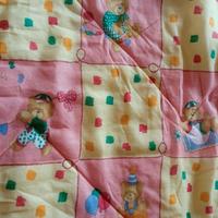 Trapunta coperta letto singolo bambini usato