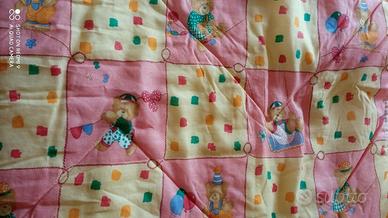 Trapunta coperta letto singolo bambini usato