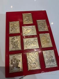 Francobolli Topolino Operazione Quack 1973