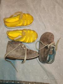 scarpe bambino numero 23