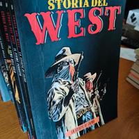 fumetti Storia del West con protagonisti completa 