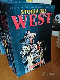 fumetti Storia del West con protagonisti completa 