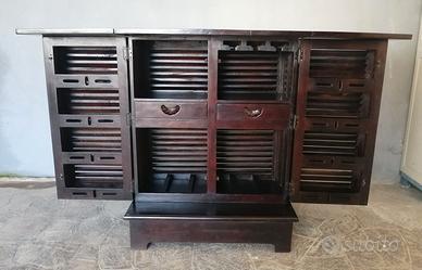 Mobile Bar in legno massello nuovo con imballo