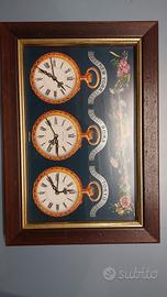 orologio arte povera