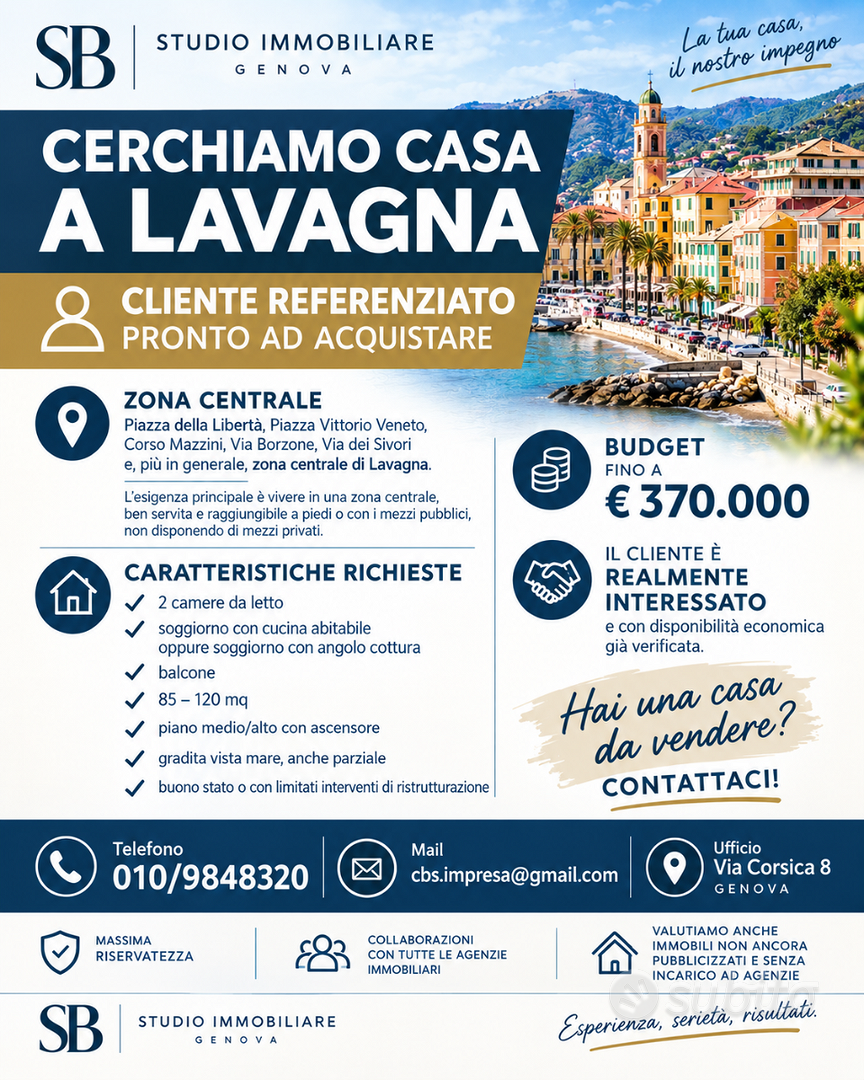 Appartamento – Lavagna, Barassi - Vista 2