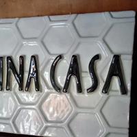INA CASA TARGA POLICROMA BY G TRAMONTI ANNI 50