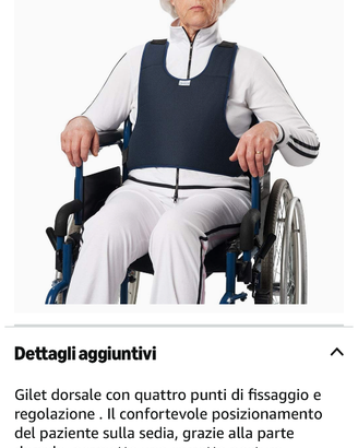 Gilet / cintura di sicurezza per anziani