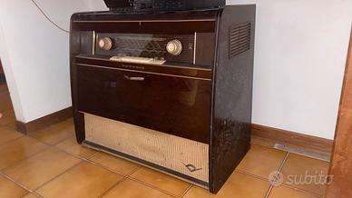 Radio con Giradischi Grundig anni 50