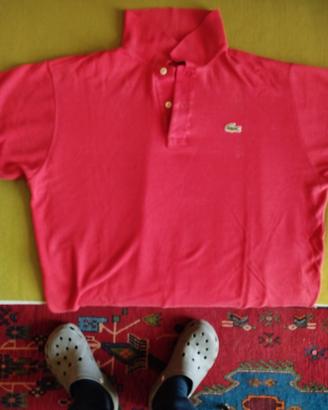 polo Lacoste vintage tennis padel