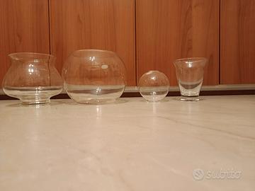 BOCCE IN VETRO TRASPARENTE 