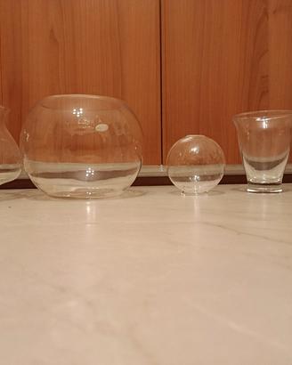 BOCCE IN VETRO TRASPARENTE 
