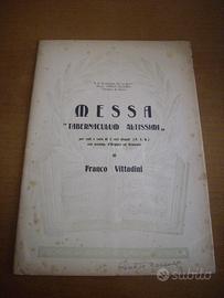 Spartiti musica sacra