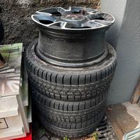 4 Cerchi e 3 gomme Fiat 500
