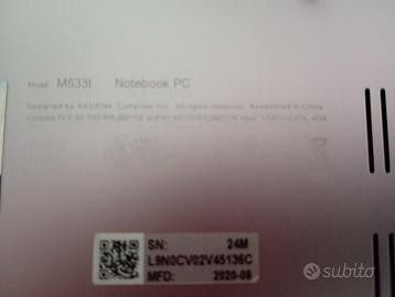 asus i5 processore in corto