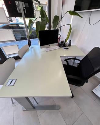 SCRIVANIA ANGOLARE DA UFFICIO