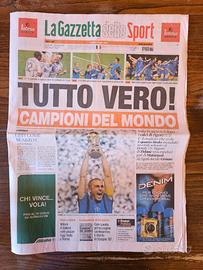 Gazzetta dello Sport Italia Campione del Mondo2006