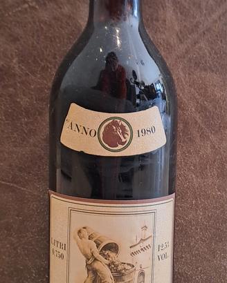 Bottiglia di vino Morellino di Scansano 1980
