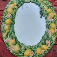 Specchio ceramica Vietri