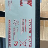 Batteria ricaricabile Yuasa 7Ah 12V