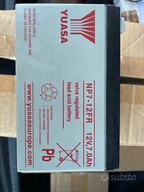Batteria ricaricabile Yuasa 7Ah 12V