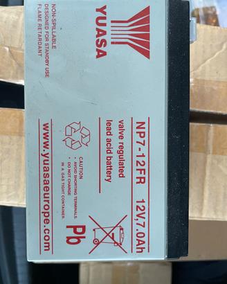 Batteria ricaricabile Yuasa 7Ah 12V