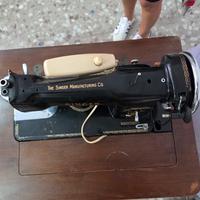 macchina da cucire singer antica del 1957