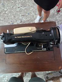 macchina da cucire singer antica del 1957