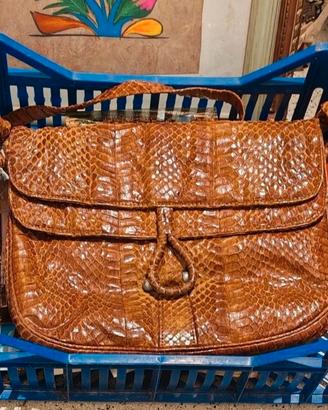 Borsa Coccodrillo Vintage Anni '70